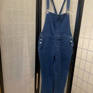 $$ SOLD $$ EUC Guess Jeans Blue Denim Overalls size 10 (30 tag)